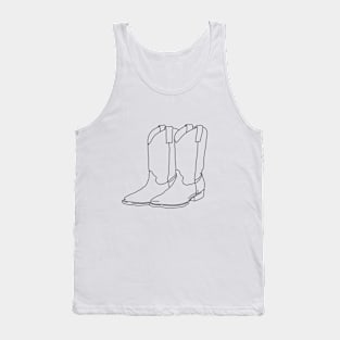 cowgirl boots Tank Top